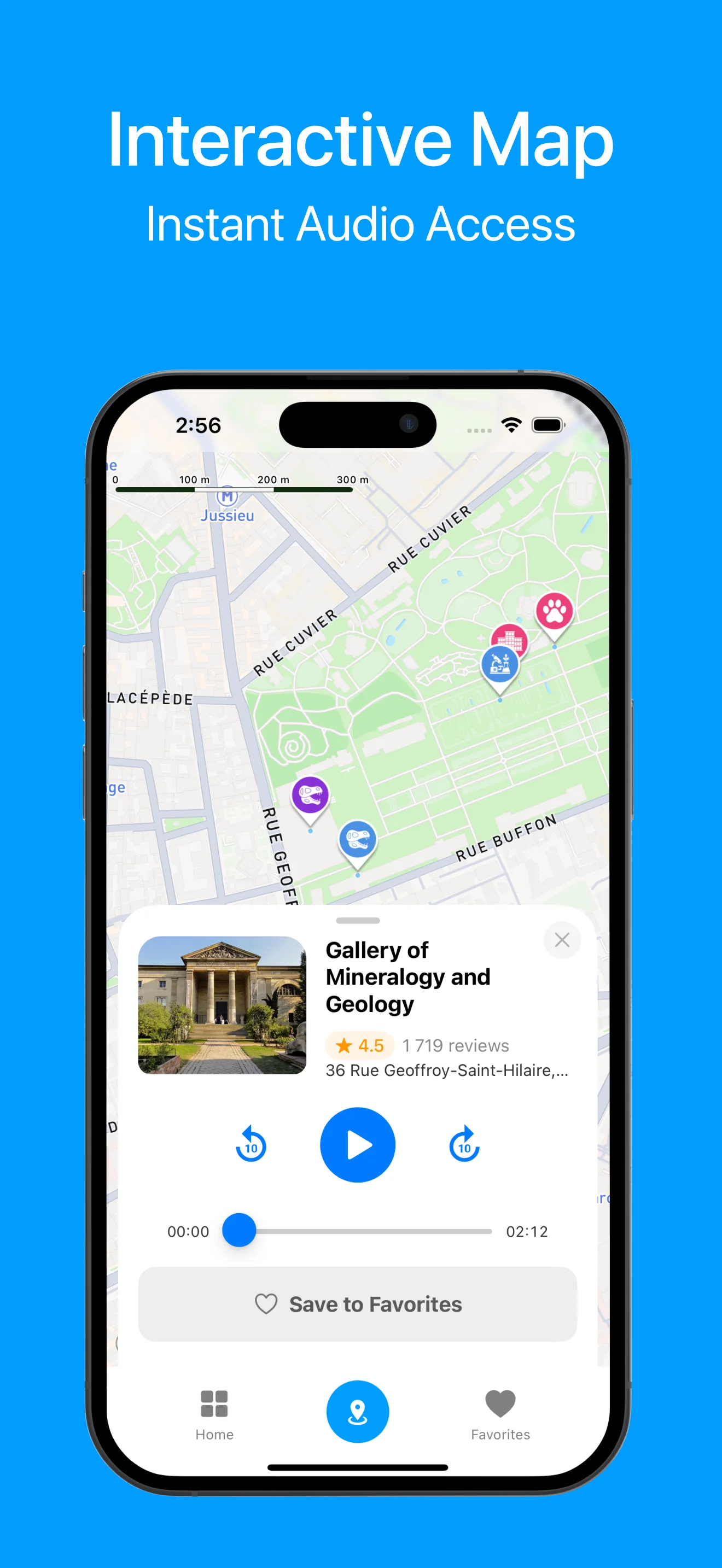 Visit Baku Map Page Screenshot