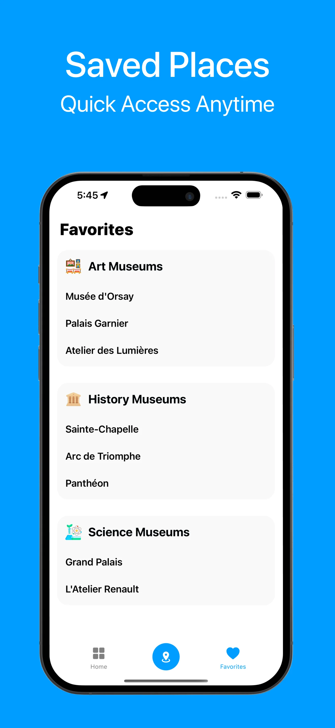 Visit Baku Places Page Screenshot