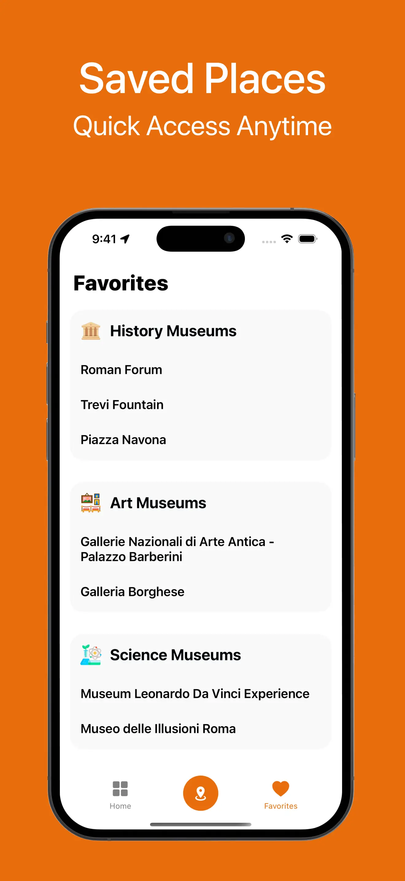 Visit Baku Places Page Screenshot